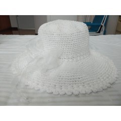 自產(chǎn)自銷農(nóng)特產(chǎn)品   純手工編織帽子  遮陽(yáng)帽