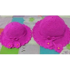 自產(chǎn)自銷農(nóng)特產(chǎn)品   純手工編織帽子  遮陽(yáng)帽