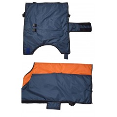 加厚犢牛馬甲犢牛外套保暖防風牛馬甲牛犢衣服防水加厚小牛衣服