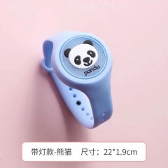 抖音卡通兒童發(fā)光驅蚊手環(huán)閃光手表防蚊植物精油防蚊男女學生情侶【1個/2個裝】